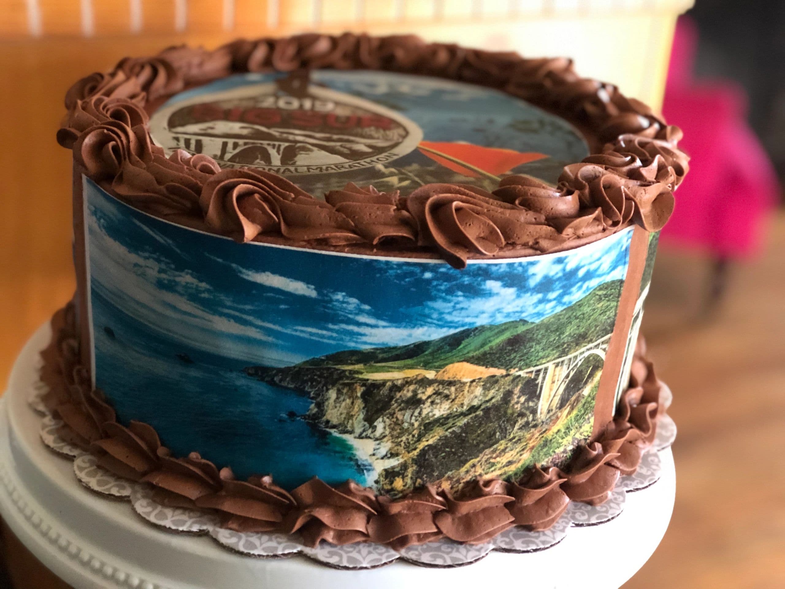Bixby Bridge chocolate cake